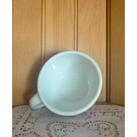 Shenango Restaurant Ware Teacup Saucer Set Vintage Retro Diner Chunky Pink Ombre - Picture 7 of 8